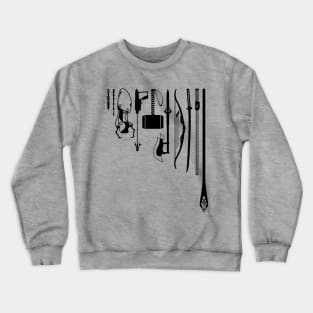 iconic weapons Crewneck Sweatshirt